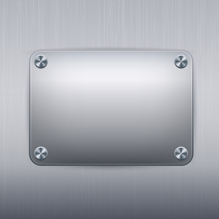 Metal texture background and Vector illustration.のイラスト素材