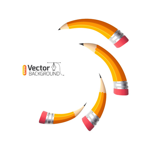 Creative drawing, creating the sketch, the idea of the artist.のイラスト素材