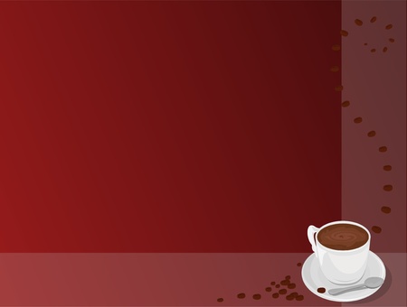 Coffee. Background.のイラスト素材