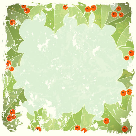 abstract christmas background in retro style, vector illustrationのイラスト素材