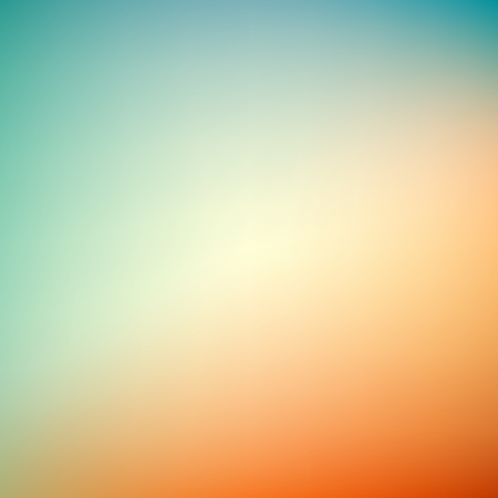 abstract blurry background blue - orange illustrationのイラスト素材
