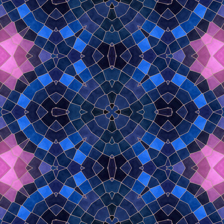 pink and dark blue mosaic seamless pattern, vector illustration, eps 10のイラスト素材