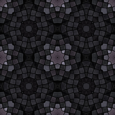 gray mosaic seamless pattern, vector illustrationのイラスト素材