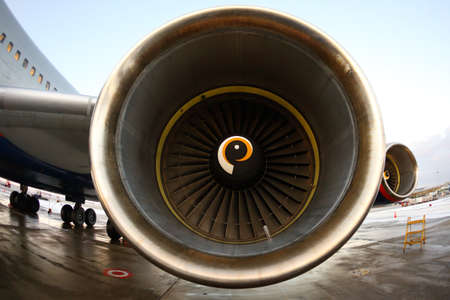 Sheremetyevo, Moscow Region, Russia - March 20, 2014: Aeroflot IIlyushin IL-96-300 RA-96007 view on...