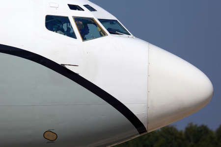 Kubinka, Moscow Region, Russia - June 2, 2013: Open Skies Boeing OC-135B at Kubinka air force base.のeditorial素材