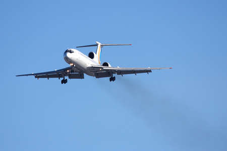 Sheremetyevo, Moscow Region, Russia - March 10, 2011: Tupolev Tu-154M RA-85716 of former Air Union...