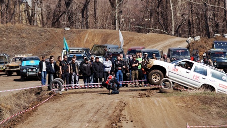 20-21 April 2013 ,city of Magnitogorsk,Russia, On a specially prepared track competitions on...