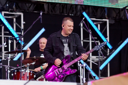 8 June in Samara hosted the fifth festival "Rock on the Volga",which has become the largest rock festival in Europe.This year the headliner is the German band Rammstein.Except it were made by the group:"Mordor", "Semantic Hallucinations","Bi-2","Chizh & Cのeditorial素材