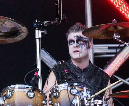 on 8 June ,the city of Samara", " ROCK on the VOLGA 2013" Group "MORDOR", playing in a rare for Russia-style - Industrial metal. They are called Russian Rammstein.のeditorial素材