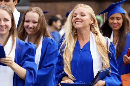 29 June 2013,the city of Chelyabinsk,graduates of the University.のeditorial素材
