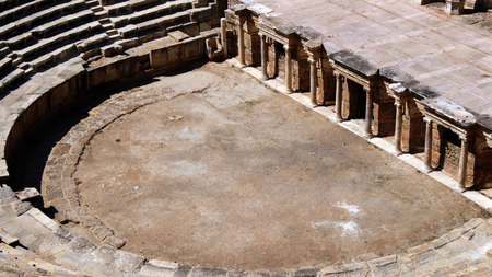 Ruins of the ancient buildings of the ancient civilization .