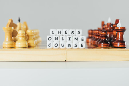 chess pieces on a laptop or notebook computer depicting online gamingの写真素材