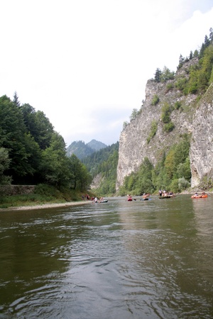 Pieniny Polish mountainsの写真素材