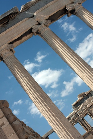 Parthenon ancient Greek templeの写真素材