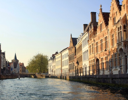 Typical Flemish Architecture in Antwerp Belgiumの写真素材