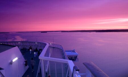 the sunrise Big cruise