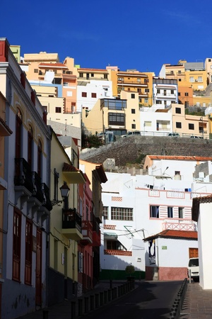 STREET in SAN SEBASTIAN - LA GOMERAの写真素材