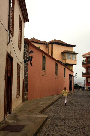 La Orotava city on Tenerife, Canary islands, Spainの写真素材