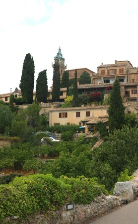 Valldemossa view, mallorca,spainの写真素材