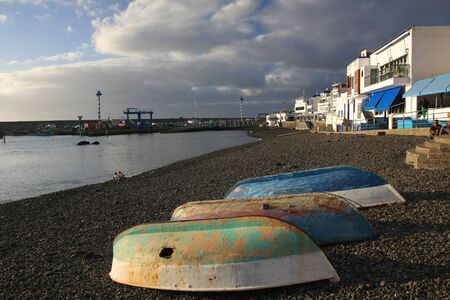 Agaete, Gran Canaria, Spainのeditorial素材