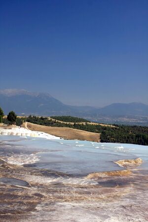 amazing Pamukkale, Turkeyの写真素材