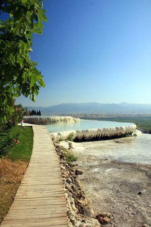 amazing Pamukkale, Turkeyの写真素材
