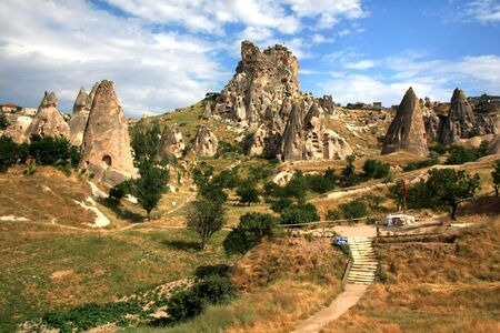 Cappadocia - Turkey, Uchisarの写真素材