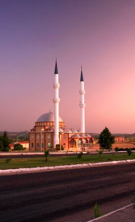 typical mosque in Turkeyの写真素材