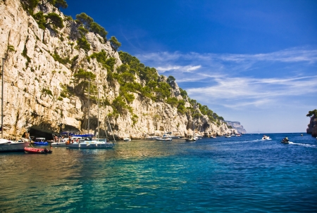 Calanques near Cassis in France, near Marseille