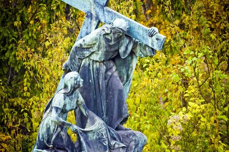 Station of the Cross in Czestochowa, Polandの写真素材