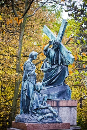 Station of the Cross in Czestochowa, Polandの写真素材