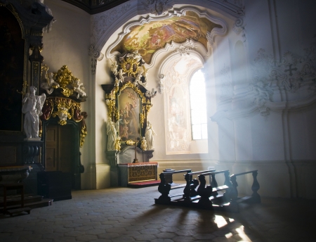 Krzeszow and the Shrine of Our Lady of Grace  this is a EUROPEAN PEARL OF BAROQUE  のeditorial素材