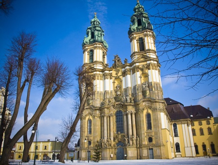 Krzeszow and the Shrine of Our Lady of Grace  this is a EUROPEAN PEARL OF BAROQUE  のeditorial素材