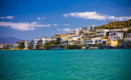 Elounda City, Crete, Greeceのeditorial素材