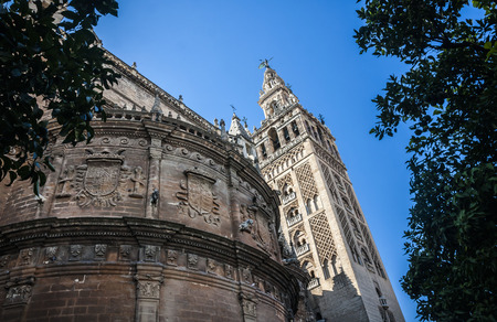 Seville Cathedral (Spanish: Catedral de Santa Maria de la Sede)の写真素材