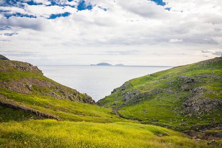 Beautiful landscape at the north coast of Ponta de Sao Lourenco,the easternmost part of Madeira...