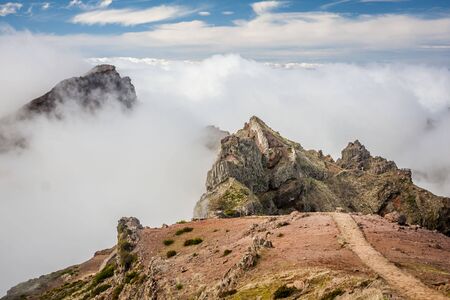 Pico do Arieiro in Madeira Island, Portugal
