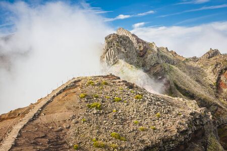 Pico do Arieiro in Madeira Island, Portugalの写真素材