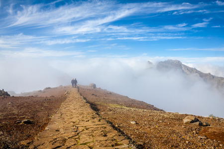 Pico do Arieiro in Madeira Island, Portugal