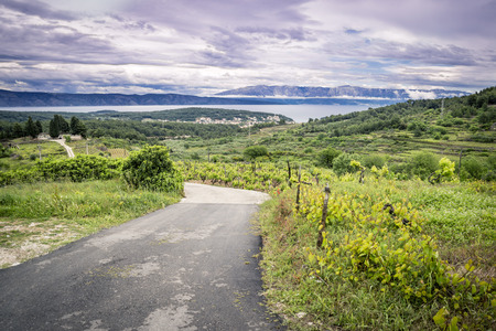 Hvar island, Croatiaのeditorial素材