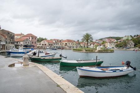 Vrboska on Hvar island, Croatia