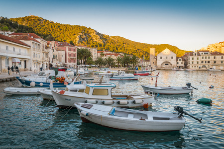 Hvar city, Croatiaのeditorial素材