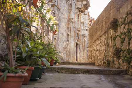 Hvar city, Croatiaの写真素材