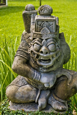 Thai ancient mythological demon idolのeditorial素材