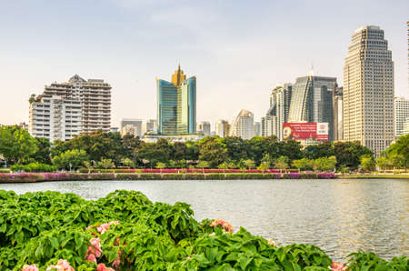 Bangkok, Thailand- 5 May 2014   A view of Sukhumvitのeditorial素材