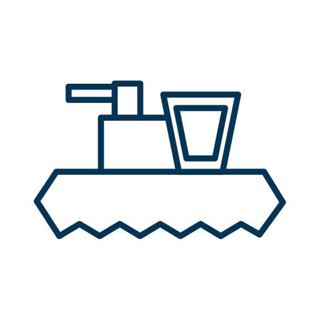 Harvester. Icon of a rural huge tractor for harvesting grain and wheat. Vector web outline thin line illustration on white background with editable stroke.のイラスト素材