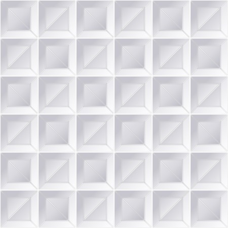 Seamless geometric pattern with grey gradient rectangles and squaresのイラスト素材