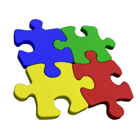 Color Puzzleの写真素材