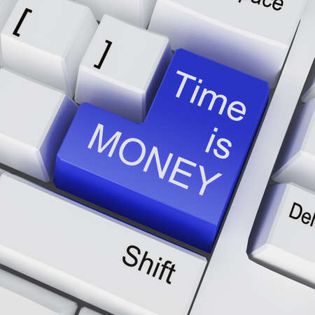 Key Time is Moneyの写真素材