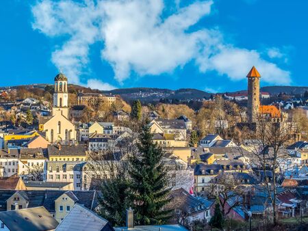 Auerbach in Saxonyの写真素材